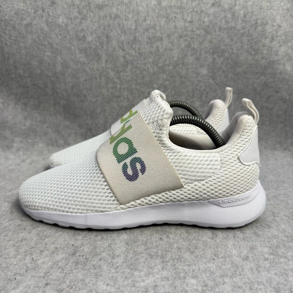 Adidas‎ Kid Shoes Size 3 White Slip On Comfort Casual Comfort Everyday Sneakers